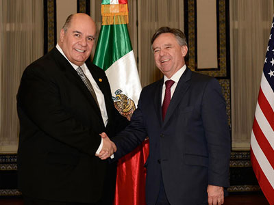 Embajador de México en EEUU Dr Eduardo Medina Mora